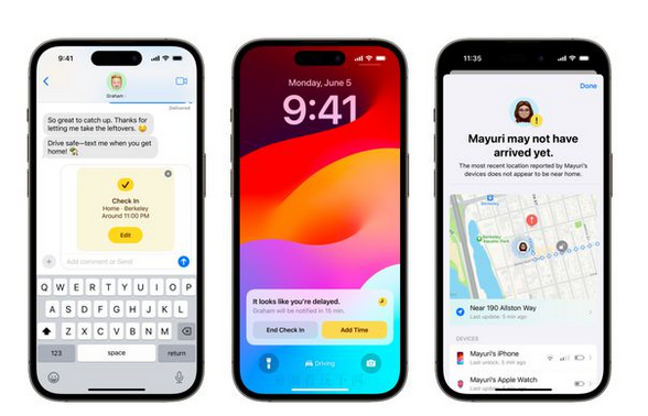 海丰苹果维修站分享如何在iPhone上使用平安确认功能 